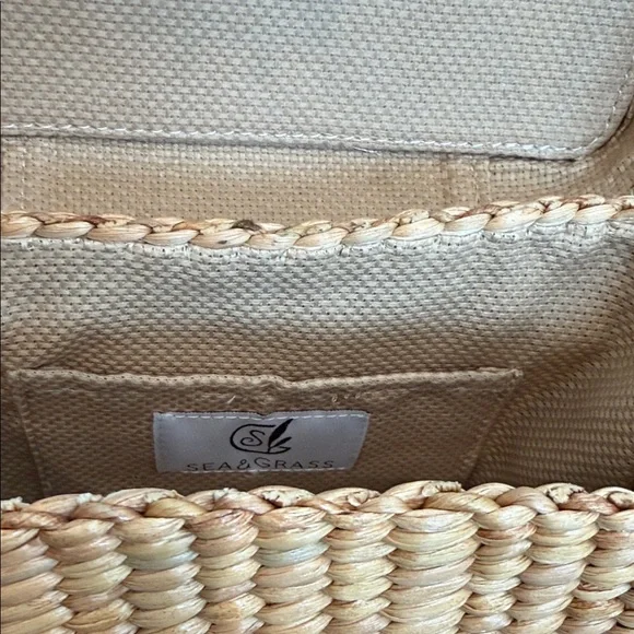 Sea & Grass Laurel petite Dusty Blue Purse - Picture 10 of 12